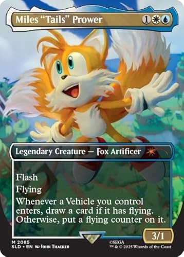 Magic: the Gathering - WPN Exclusive Non Foil Secret Lair - Sonic the Hedgehog: Friends & Foes