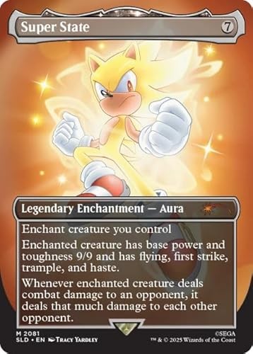 Magic: the Gathering - WPN Exclusive Non Foil Secret Lair - Sonic the Hedgehog: Friends & Foes
