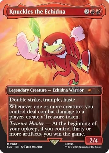 Magic: the Gathering - WPN Exclusive Non Foil Secret Lair - Sonic the Hedgehog: Friends & Foes