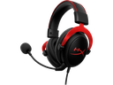 HyperX - Cloud II Wired Gaming Headset for PC, Xbox X|S, Xbox One, PS5, PS4, Nintendo Switch, and Mobile - Black/Red