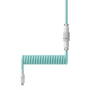 HyperX USB-C Coiled Cable Light Green-White