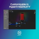 HyperX Quadcast 2 USB Condenser Gaming Microphone for PC - White: Personal Computer Accessory Set