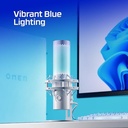 HyperX Quadcast 2 USB Condenser Gaming Microphone for PC - White: Personal Computer Accessory Set