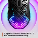 SteelSeries Aerox 9 Wireless Optical Gaming Mouse - Black