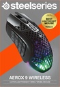 SteelSeries Aerox 9 Wireless Optical Gaming Mouse - Black