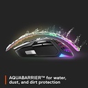 SteelSeries Aerox 5 Wireless Ergonomic Gaming Mouse - Matte Black