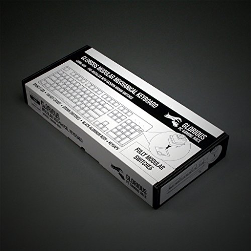 Glorious Modular Mechanical Gaming Keyboard W/ RGB LED and Brown Switches