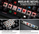Glorious Modular Mechanical Gaming Keyboard W/ RGB LED and Brown Switches