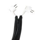 Logilink Cable Flex Wrap Zipper 2M - Black