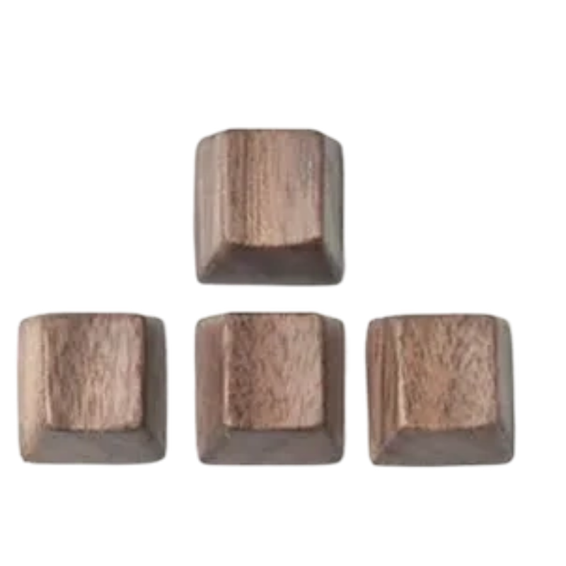Wooden|Wallnut WASD Keycap set