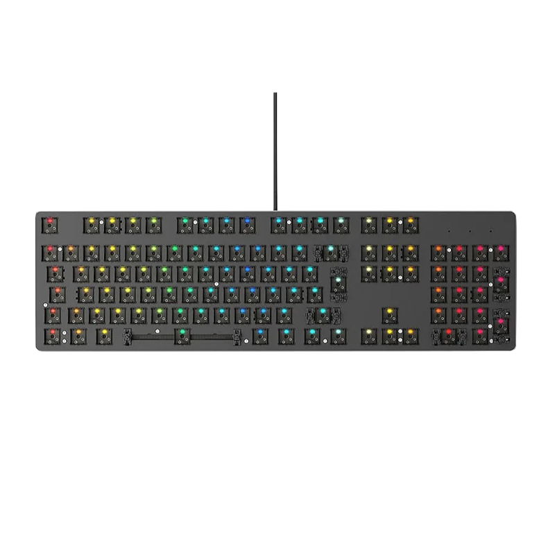 [857372006358] Glorious GMMK - 100% Percent Full Size - USB RGB - Barebone