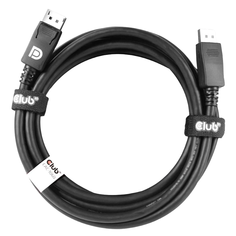 Club 3D - DisplayPort 1.4 HBR3 kabel 3m - 8K60Hz