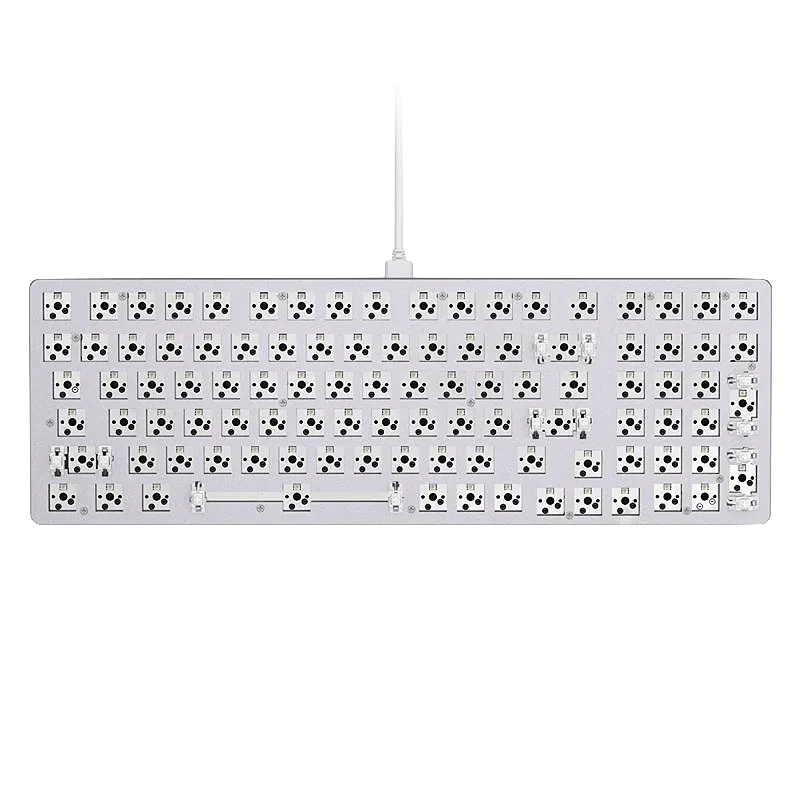 [GLO-GMMK2-96-RGB-W] Glorious GMMK 2 - Full-Size Barebone - White - ANSI Layout