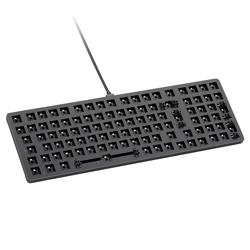 [GLO-GMMK2-96-RGB-ISO-B] Glorious GMMK 2 Full-Size Barebone Black - ISO Layout