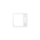 Glorious GMMK Wireless Numpad Top Frame - E-White