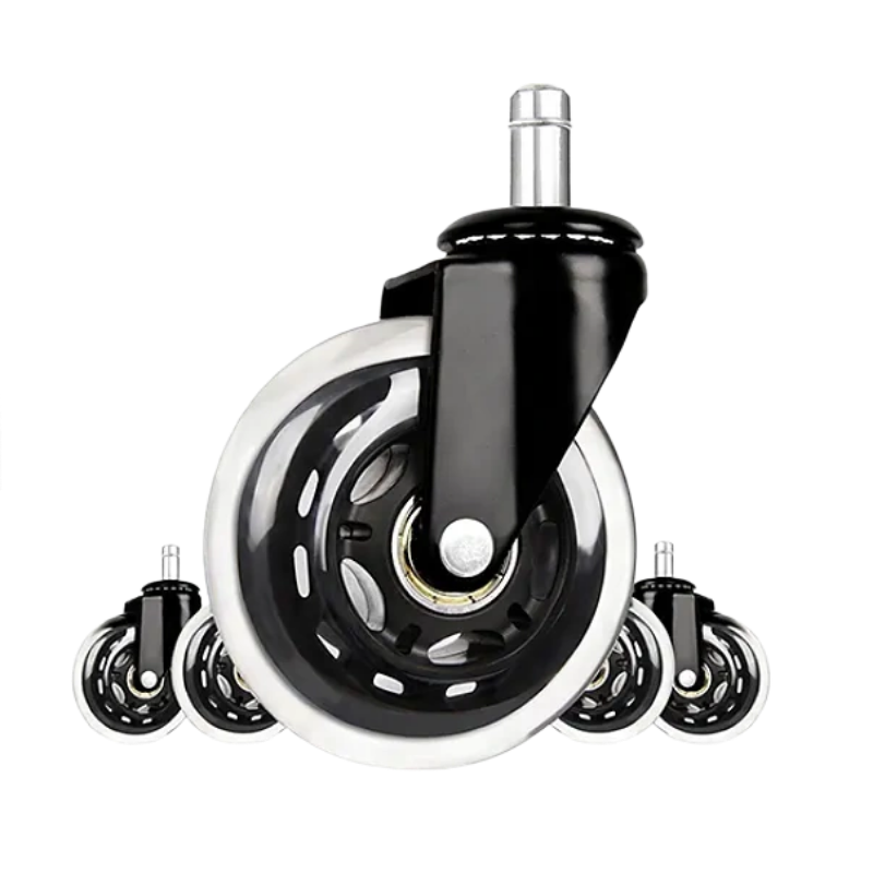 Rollerblade wielen voor Bureaustoelen (set van 5)
