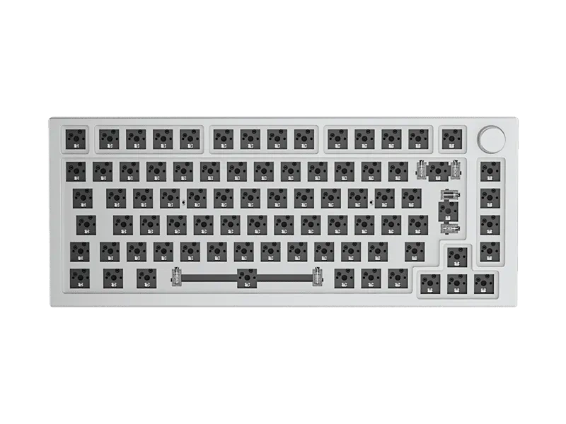 Glorious GMMK Pro - 75% TKL Barebone - White (ISO)