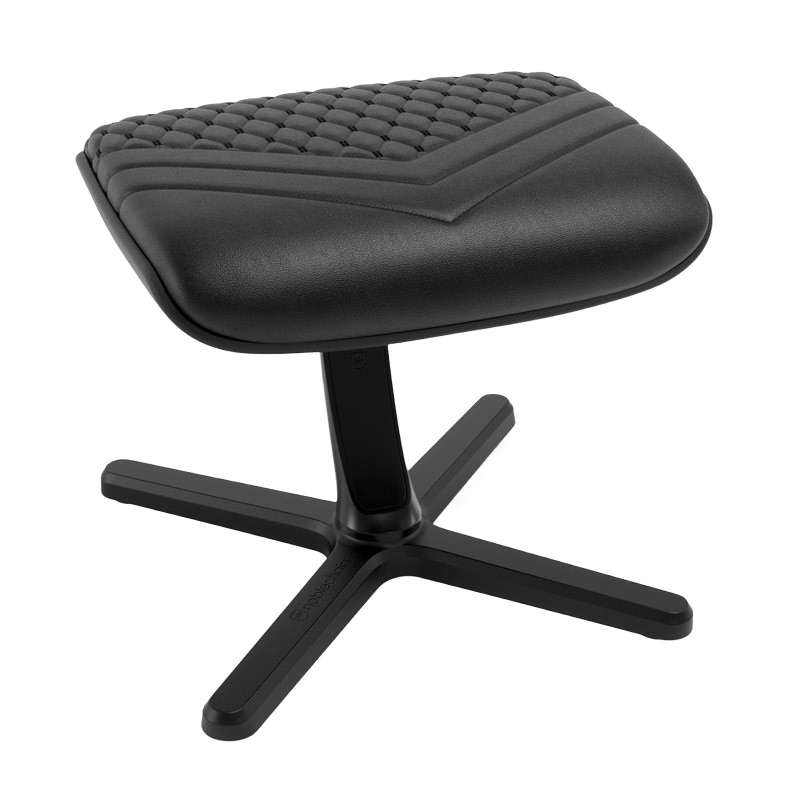 [NBL-FR-RL-BLK] Noblechairs Footrest - Echt Leder