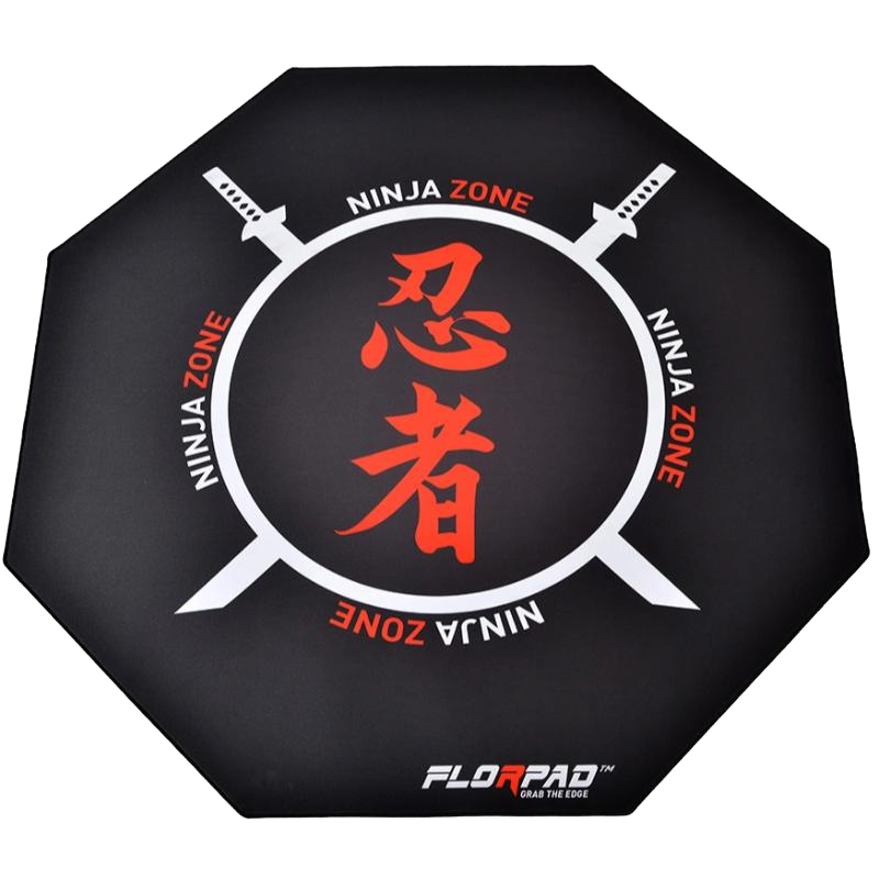 [FLOR-Ninja] Florpad - Ninja Zone - Floormat - Beschermende Stoelmat
