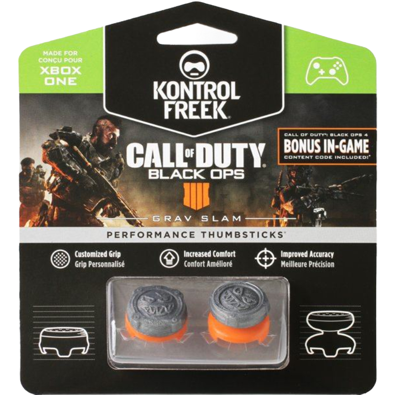 [0704129160569] Kontrolfreek Call of Duty: Black Ops 4 Grav Slam Thumbsticks (XBOX One)