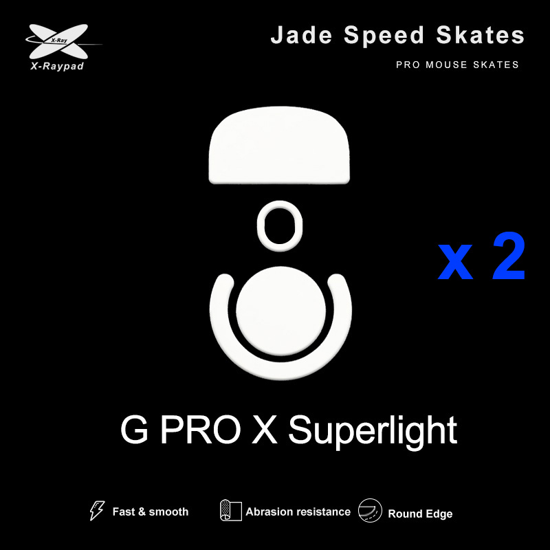 X-raypad Jade Speed Skates for G Pro X Superlight
