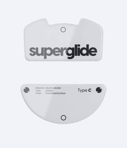 [RVP3SGW2] Superglide Version 2 Glass Skates - for Razer Viper V3 Pro