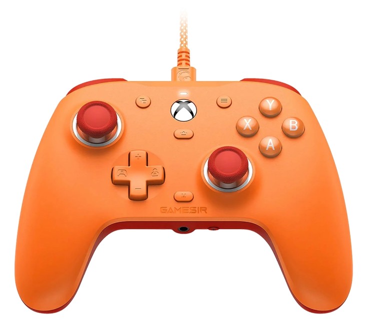 [GameSir-G7 SE OR] GameSir G7 SE Wired Controller - Vibrant Orange with Hall Effect - for PC & Xbox