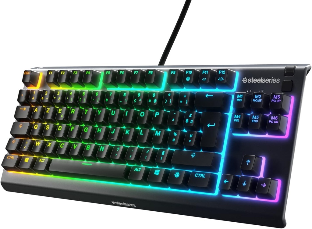 [APEX3TKLazerty] SteelSeries Apex 3 - TKL - RGB AZERTY (fr)