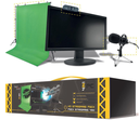 Steelplay Pro HD 4-in-1 Streaming Pack (Webcam / Microphone / Green Screen)