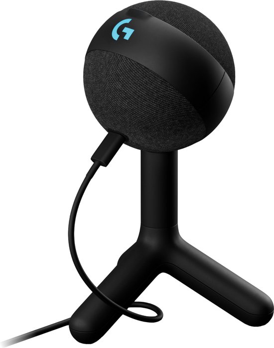 [988-000551] Logitech G Yeti Orb - Condenser RGB LIGHTSYNC - Zwart