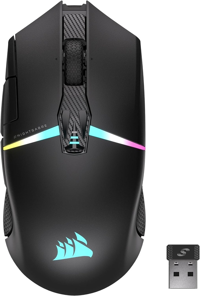 [CH-931B011-EU] Corsair Nightsabre - Wireless RGB