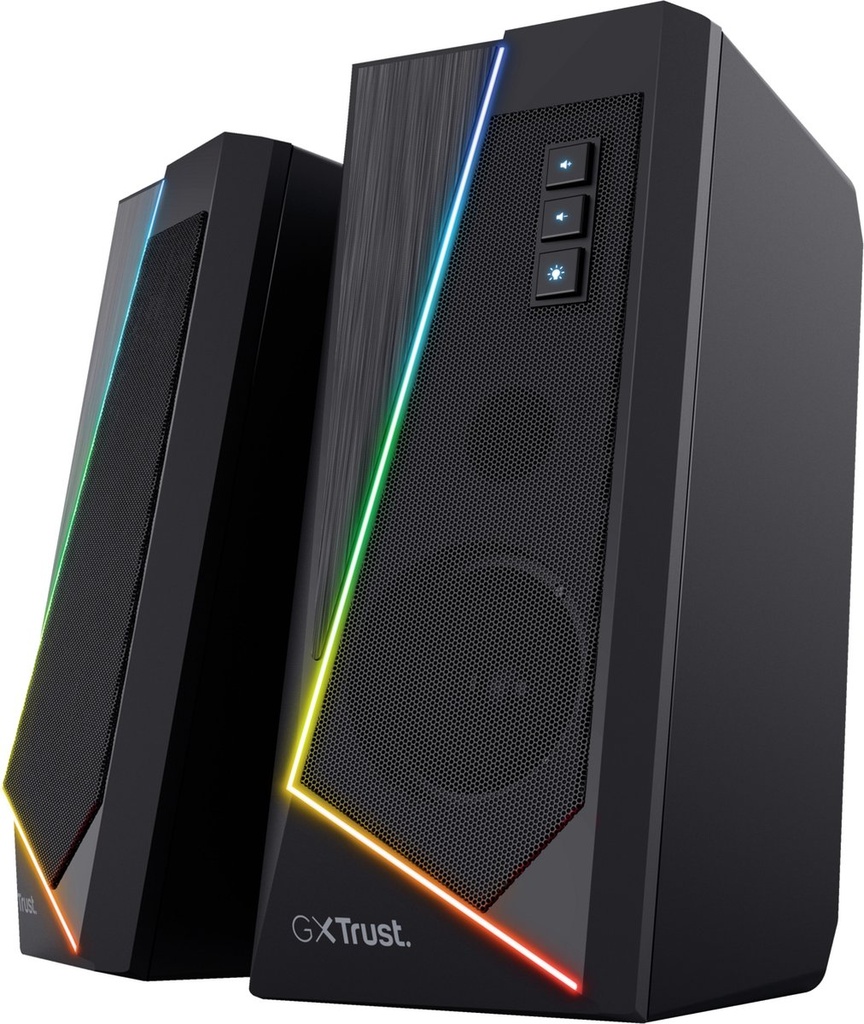 [24070-02] Trust GXT 609 – 2.0 Speaker Set – Stereo Sound – RGB – USB Powered