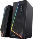 Trust GXT 609 – 2.0 Speaker Set – Stereo Sound – RGB – USB Powered