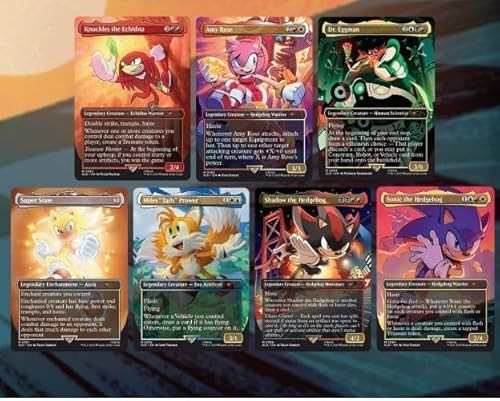 Magic: the Gathering - WPN Exclusive Non Foil Secret Lair - Sonic the Hedgehog: Friends & Foes