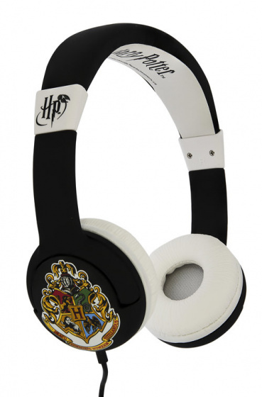 OTL Technologies HK0624 Kids Headphones - Harry Potter Hogwarts Wired Headphones for Ages 3-7 Years Black