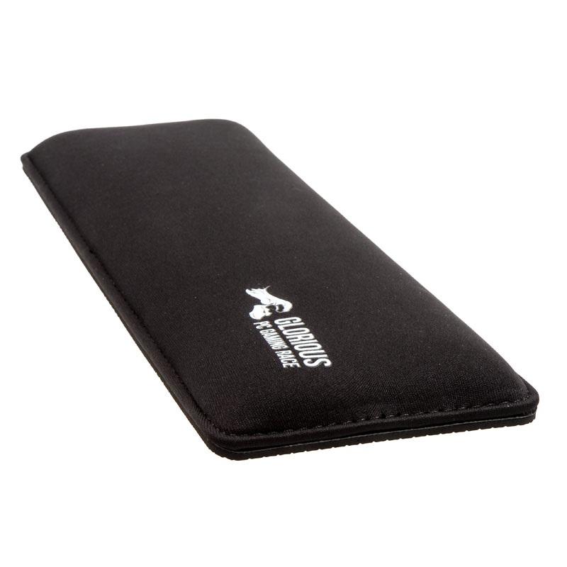 Glorious 75 Compact Slim Keyboard Wrist Rest - Black