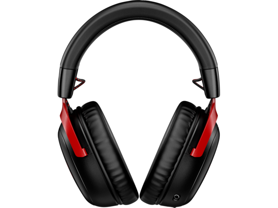 HyperX Cloud III Wireless Zwart/Rood - Draadloos RF met USB - Switch, PC, PlayStation 5