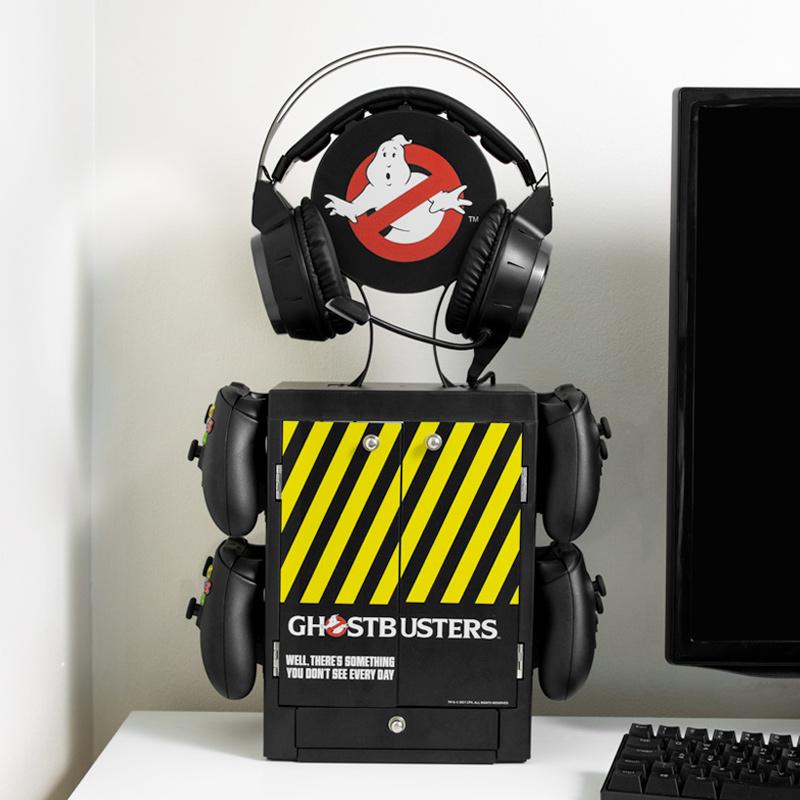 Numskull Ghostbusters - Opbergtoren voor 4 Controllers + 10 Games + Koptelefoon