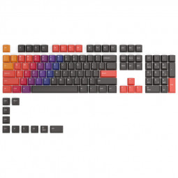 Glorious - GPBT Gradient Universal Keycap Set Compatible with Most 100% 85% 80% TKL 60% Compact 75% Mechanical Keyboards - Celestial Fire