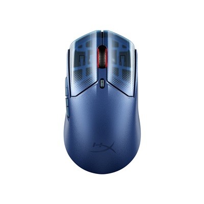 [0197961217414] HyperX HyperX Pulsefire Haste 2 S - Blauw - Lightweight Wireless Optical with RGB Lighting