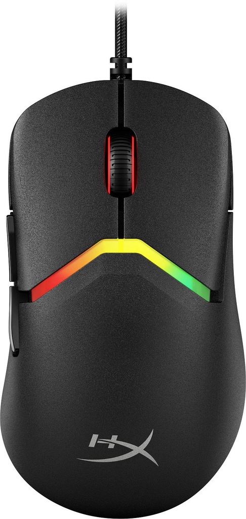 HyperX - Pulsefire Saga Lightweight Wired Optical Gaming Mouse with RGB Lighting - Black
