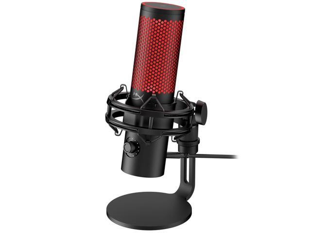 HyperX Quadcast 2 - USB Condenser Gaming Microphone for PC: Compatible with PS5 & MacOS