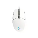 Logitech G102 Mouse LIGHTSYNC Wired - White