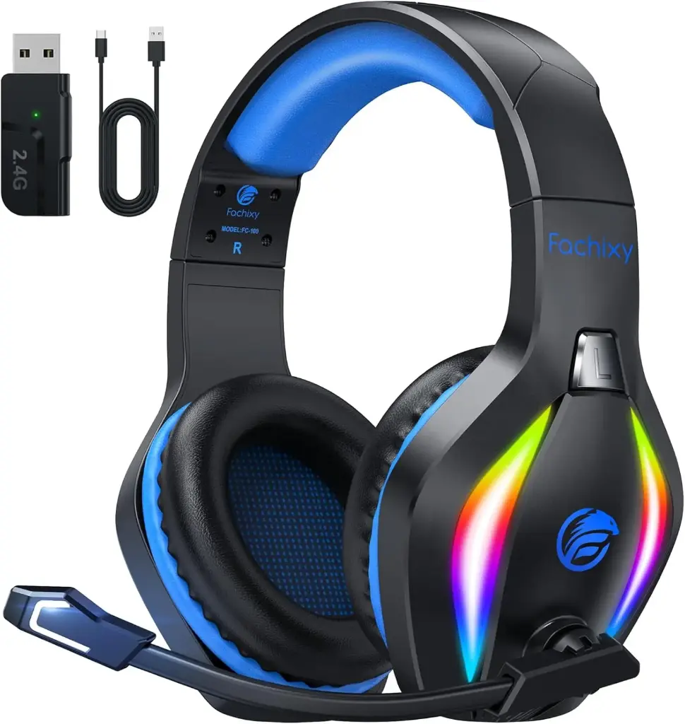 [B0FDL13R3J] Fachixy fc-100 - 2,4 G draadloze gaming headset