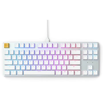 [0850005352327] Glorious GMMK-TKL (MX Brown, Qwerty) Wit Silver