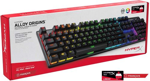 HP Hyperx Alloy Origins - Red - Azerty