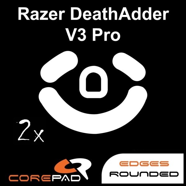 Corepad Skatez Razer DeathAdder V3 / V3 Pro Replacement Mouse Feet Hyperglides