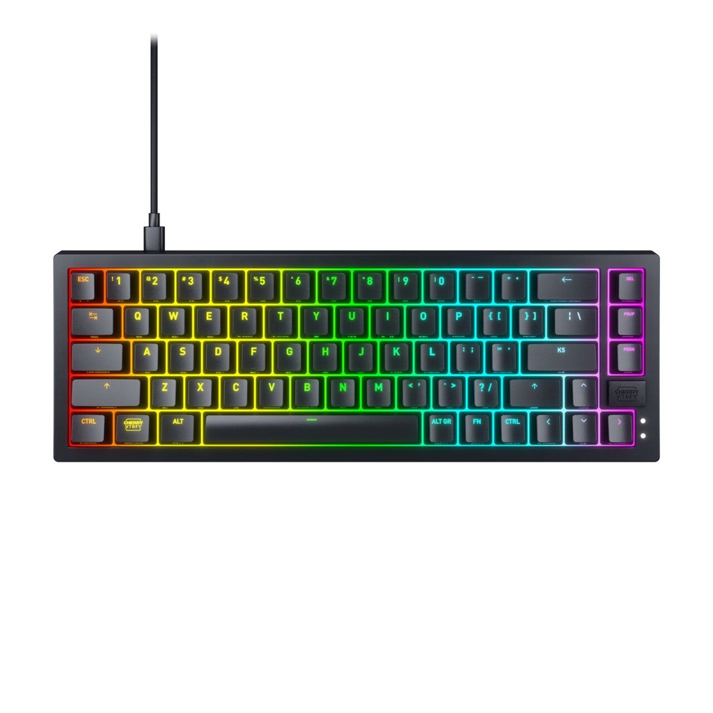 Cherry Xtrfy K5V2 Compact, Qwerty US, Zwart