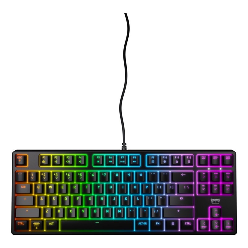 Cherry Xtrfy K4V2 TKL, Qwerty US, Zwart