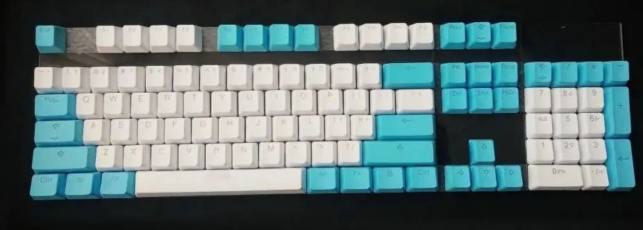 ABS Backlit-104 Greece Blue